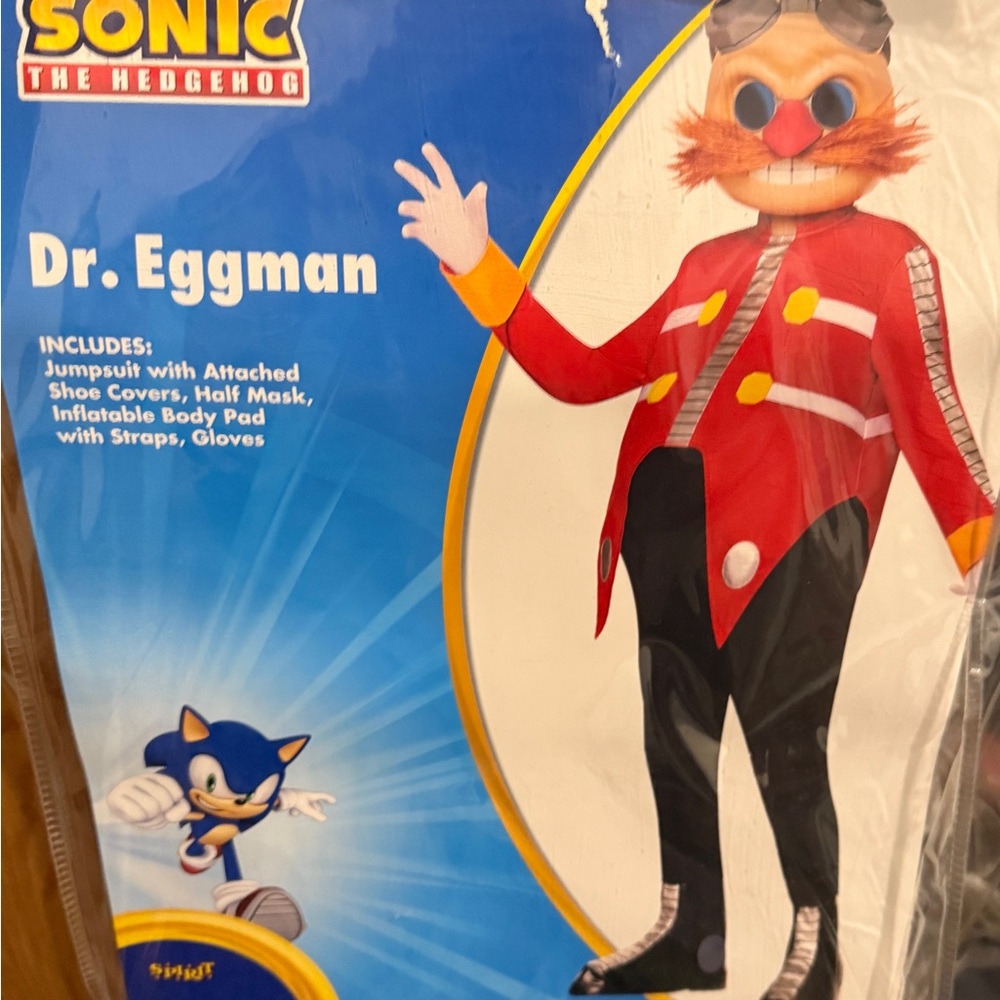 Dr. Eggman (SONIC) Costume - Red and Black
